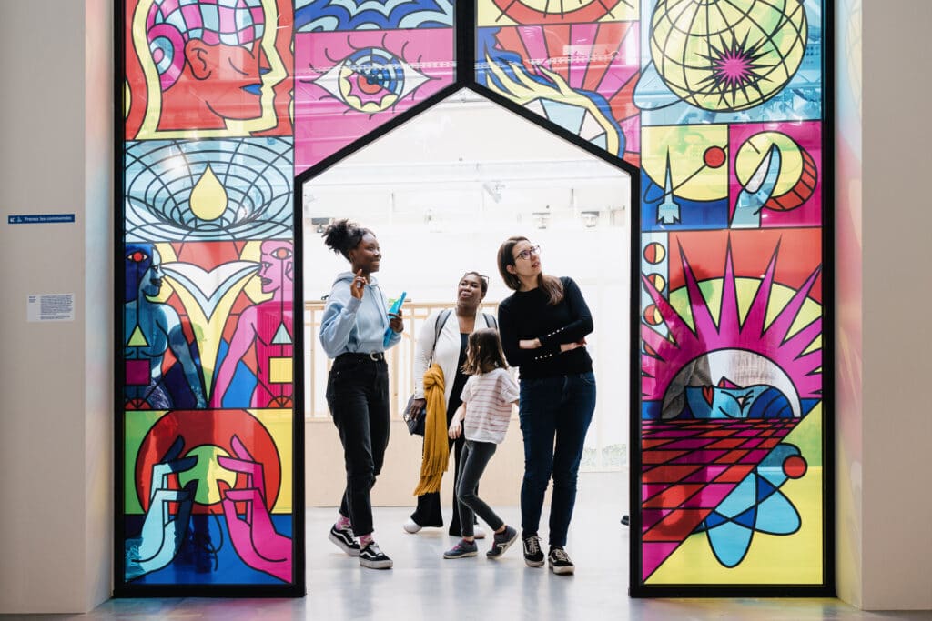 Visite guidée dans l'exposition Prendre la tangente