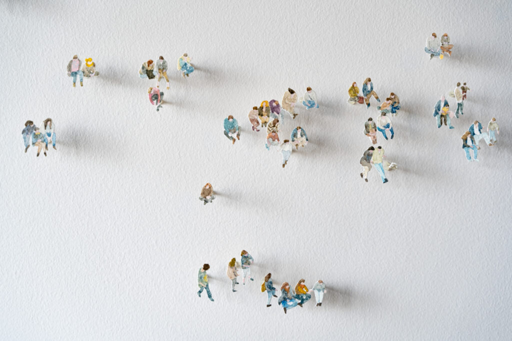 Petits personnages en papier