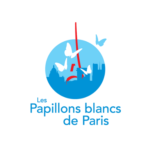 logo papillons blancs de paris