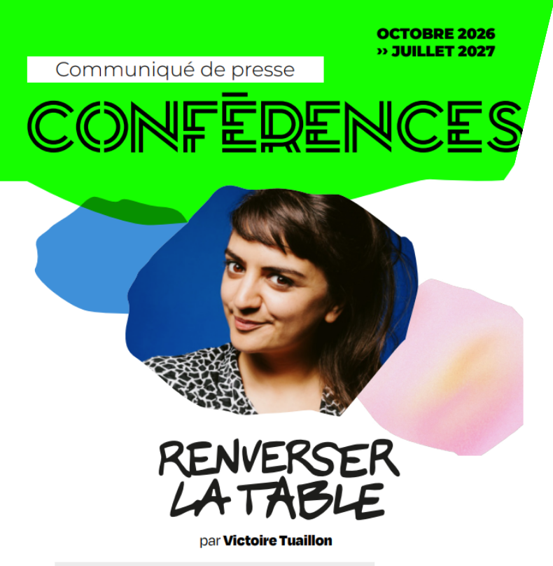 conférences avec victoire tuaillon