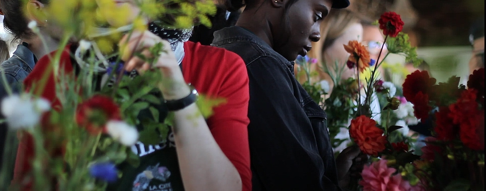 Bouquets comestibles avec Fleurivore