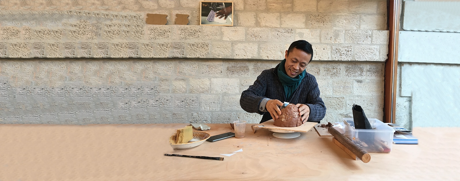 Atelier céramique avec Fayun