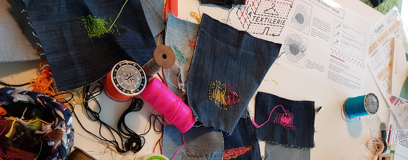 Atelier reprisage flashy