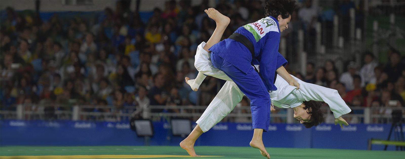 Partage mon handi-judo avec Sandrine Martinet