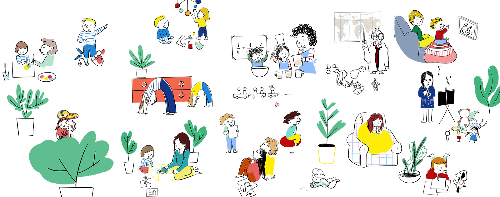 Dessine ton école à la maison