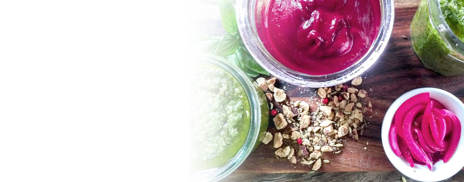 Ketchup de betteraves et chutneys !