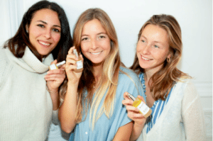 Camille, Laure et Marie-Claire