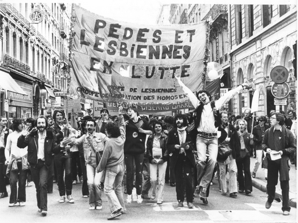 Manifestation LGBT années 70