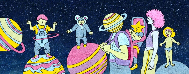 Visites tout-petits de l’expo « Chaosmos »